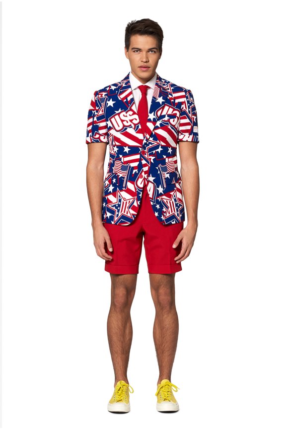 Men's Summer Mighty 'Murica Americana Suit