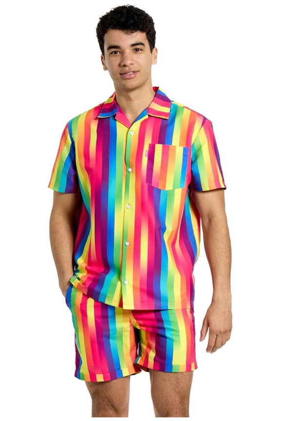Men's Summer Sets Rainbow Glaze - L Multicolor