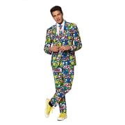 OppoSuits Mens Super Mario  Licensed Suit