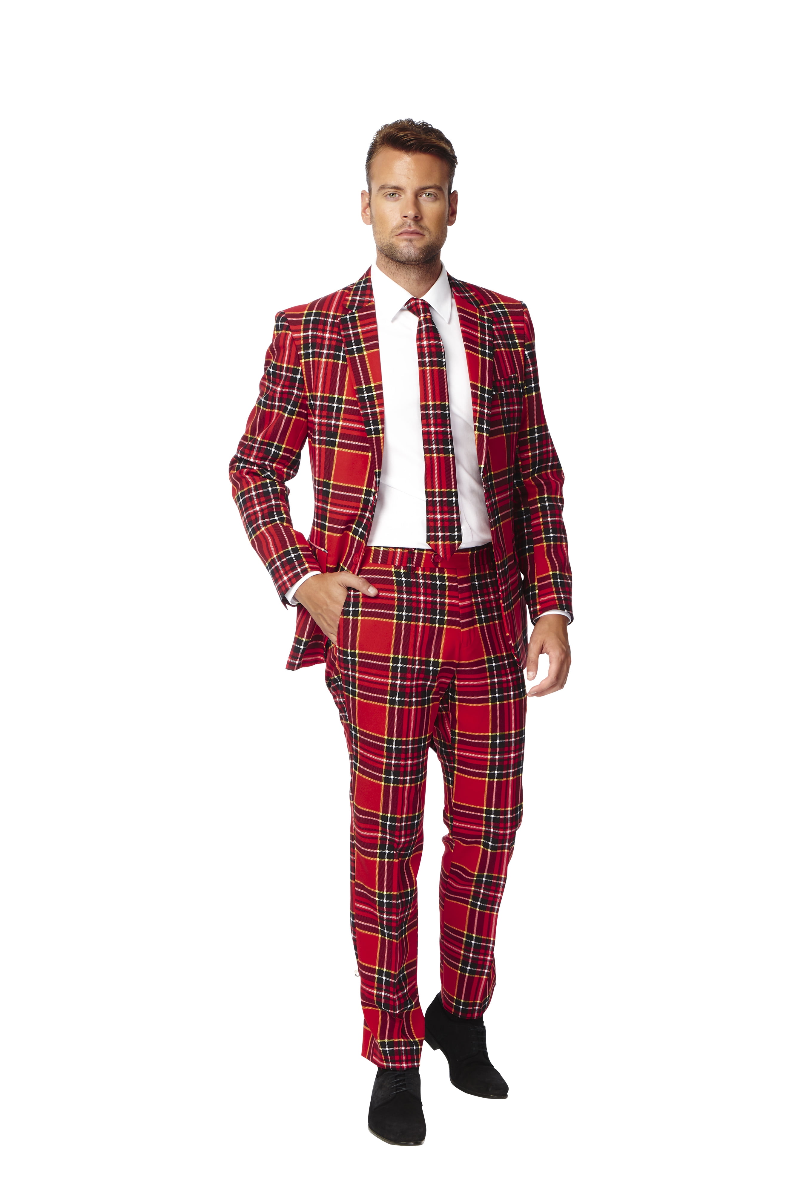 OppoSuits Men's The Lumberjack Christmas Suit
