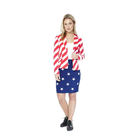 OppoSuits Women's American Woman Americana Suit