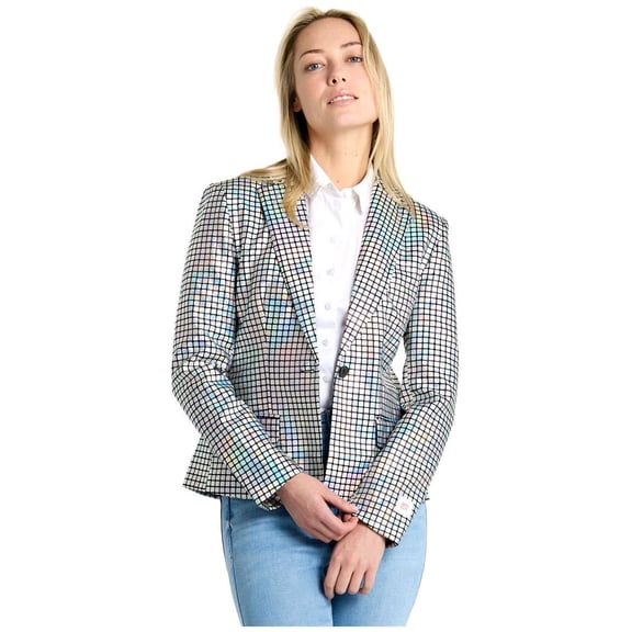 OppoSuits Women's Blazers Discoballer - US 8 Multicolor