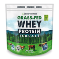 thumbnail image 1 of Opportuniteas - Grass Fed Whey Isolate Protein Powder, Unflavored, 28g Protein, 2.5lb, 1 of 8