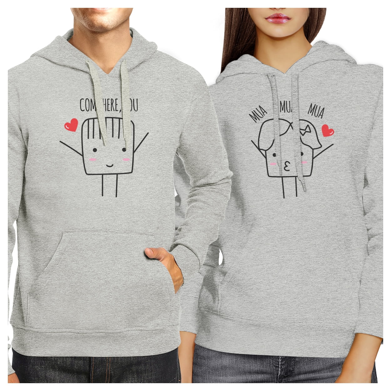 If Lost Return To Babe Funny Couples Matching Hooded Sweatshirts