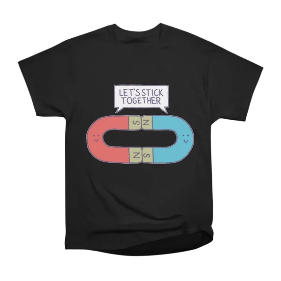 Opposites Attract T-Shirt Tee Gift For Him Merch For Her Apparel For Friend