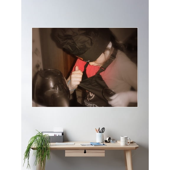 Opps! Poster Wall Art, Modern Wall Decor For Living Room Bedroom, 24x36 UNFRAMED