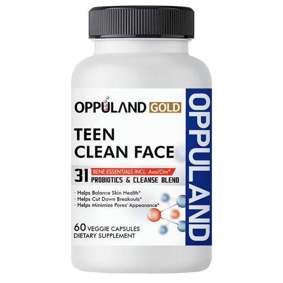 Oppuland Gold Teen Clean Face – 31 Bene Essentials with Probiotics ...
