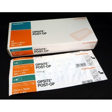 Opsite Post-Op Dressing 10 X 4, 20/Box by Smith and Nephew