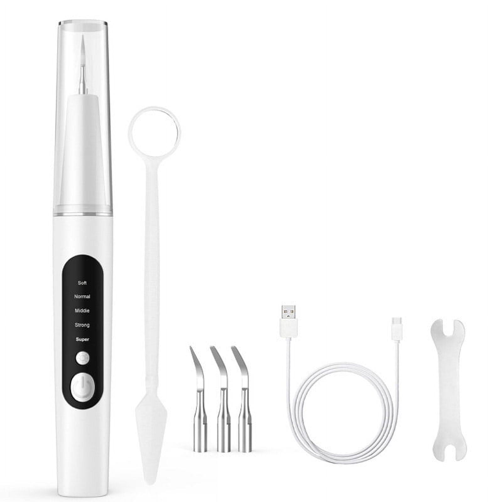 Opspring Dental Calculus Remover ,Led Dental Cleaning Kit& 5 Adjustable