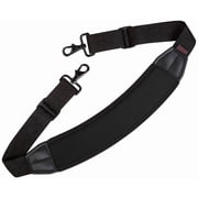 OP/TECH USA SOS Curve Padded Strap   Adjustable, Comfortable Replacement for Bags, Cameras, or Laptops   Ideal for Travel or Daily Use   Black - Made in USA