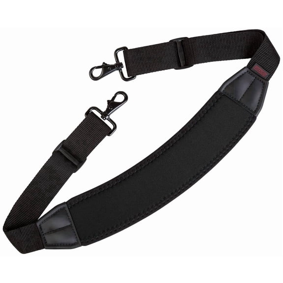 OP/TECH USA SOS Curve Padded Strap, Adjustable Shoulder Strap for Camera Bags, Laptops, Cases & Gear, Black, Made in USA