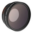 thumbnail image 1 of Opteka 0.43x High Definition Auto Focus Wide Angle Lens with Macro Attachment for Canon, Fuji, Nikon, Panasonic, Sony and Sigma 49mm Threaded Lenses, 1 of 9