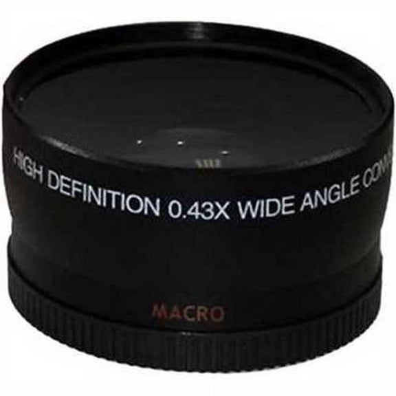 Opteka 0.43x Super-Wide Angle Macro Converter Lens for 52mm Filter Thread