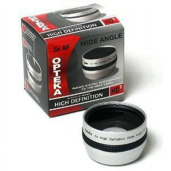 Opteka 0.5x HD2 Wide Angle Lens For Samsung SC-D101, D103, D105, D107, D200, D230, D250, D270, D303, D305, D307, D33, D34, D351, D352, D353, D354, D355, D371, D372, D375, D381, D382 Digital Camcorder