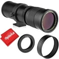 thumbnail image 1 of Opteka 420-800mm f/8.3 Telephoto Zoom Lens for Canon RF-Mount EOS RP and R Mirrorless Cameras, 1 of 10