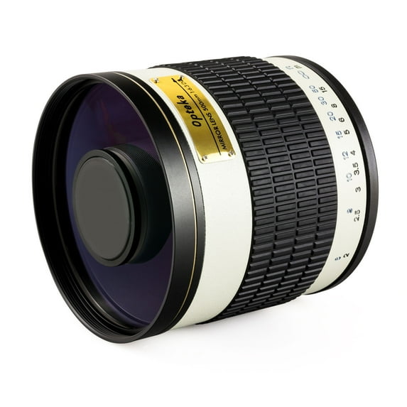 Opteka 500mm f/6.3 HD Telephoto Mirror Lens for Canon EOS 80D, 77D, 70D, 60D, 60Da, 50D, 7D, 6D, 5D, 5DS, 1DS, T7i, T7s, T7, T6s, T6i, T6, T5i, T5, T4i, T3i, T3, T2i, SL2 and SL1 Digital SLR Cameras