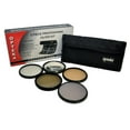 thumbnail image 1 of Opteka 55mm High Definition II Professional 5 Piece Filter Kit includes UV, CPL, FL, ND4 and 10x Macro Lens, 1 of 4