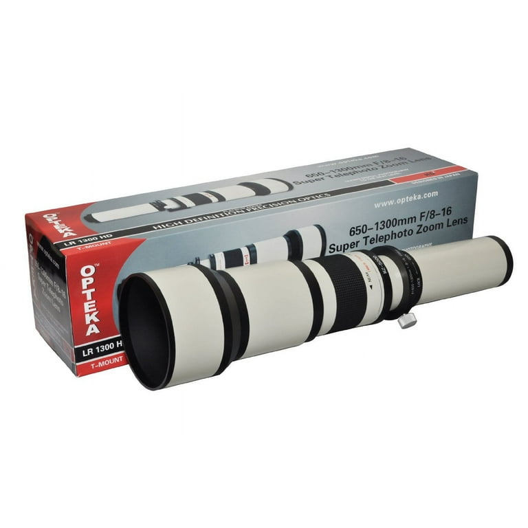 Opteka 650-2600mm High Definition Telephoto Zoom Lens for Canon