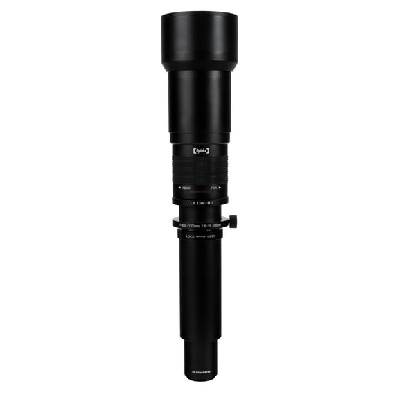 Opteka 650-2600mm f/8-16 HD Manual Telephoto Zoom Lens for for Samsung Galaxy NX, NX1, NX3000, NX2000, NX500, NX300, NX210, NX30 and other NX Mount Mirrorless Digital Cameras