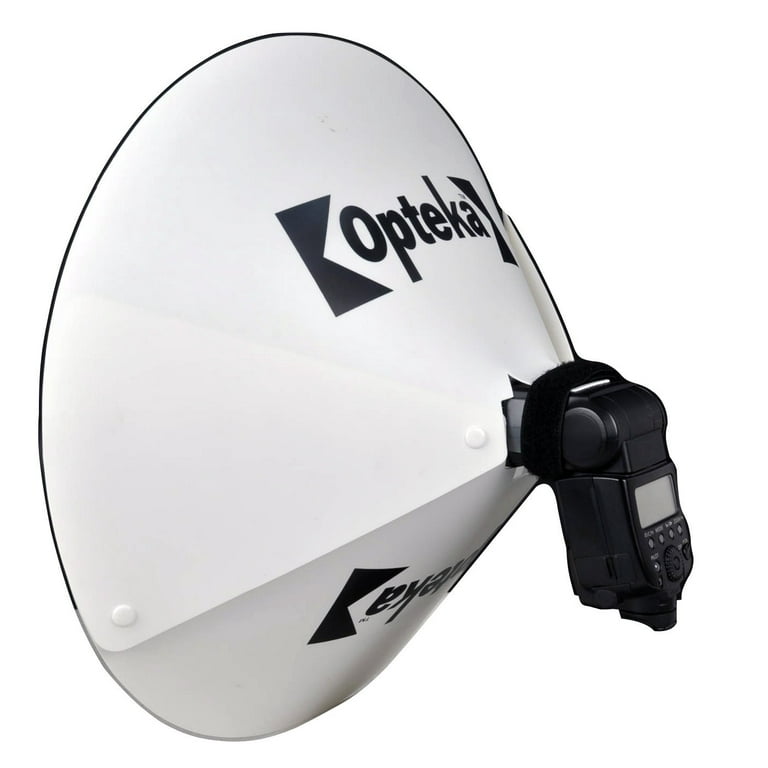 Opteka BD-10 Studio 23-Inch DSLR Digital Camera Dish Dome Flash