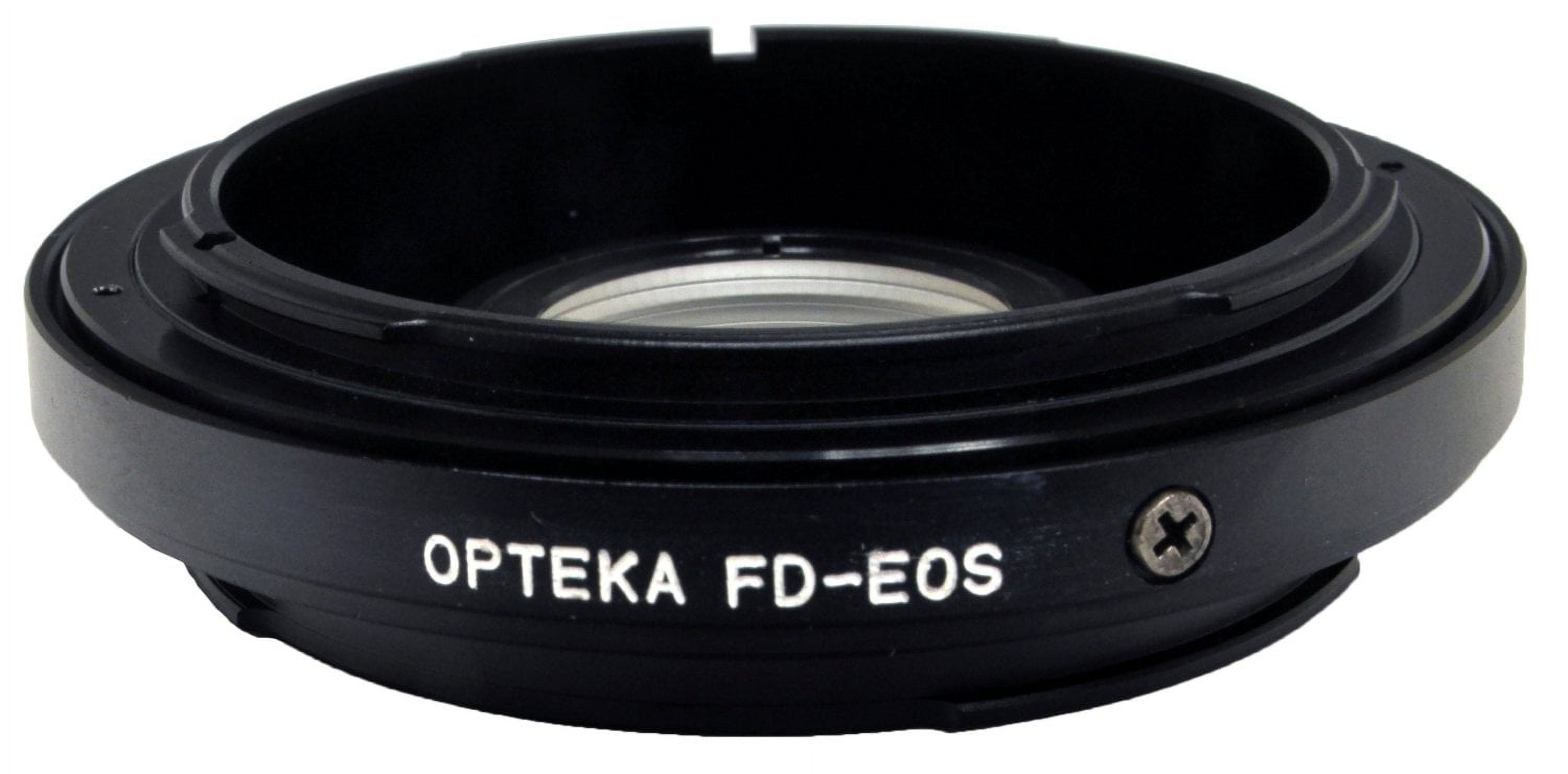 Opteka Canon FD (Manual Focus) Lens to Canon EOS EF (Auto Focus) Body