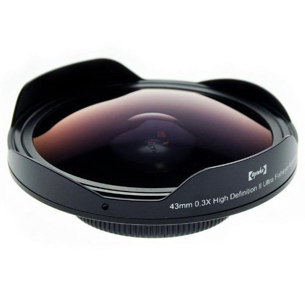 opteka 52mm 0.3 x hd ultra fisheye lens adapter