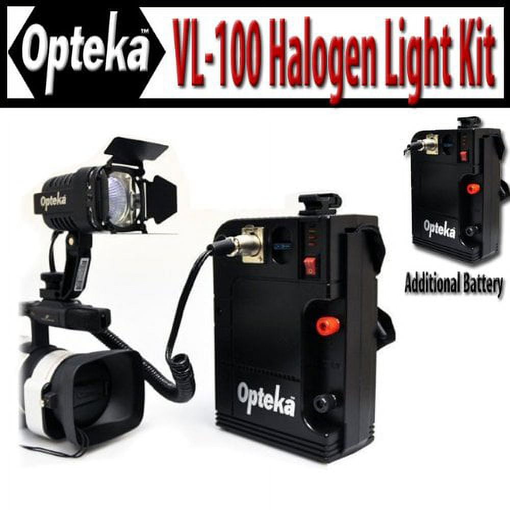 Opteka VL-100 100-Watt Professional Halogen Camcorder Video Light
