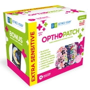 Opthopatch Eye Patches for Infants - Girls' Design [Series II] - 40 count + 1 Reward Charts