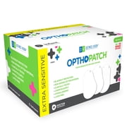 Opthopatch Eye Patches for Infants - Plain White - 100 count + 3 Reward Charts