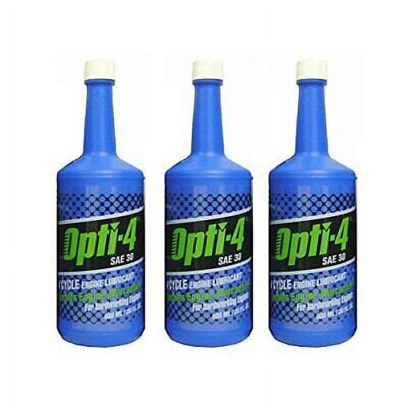 Opti4 43024 SAE 30 20 FL. OZ (600 ML) 4Cycle Engine Lubricant Bottle