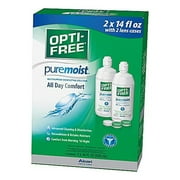 Opti-Free PureMoist with 2 Lens Cases (14 oz., 2 pk.)