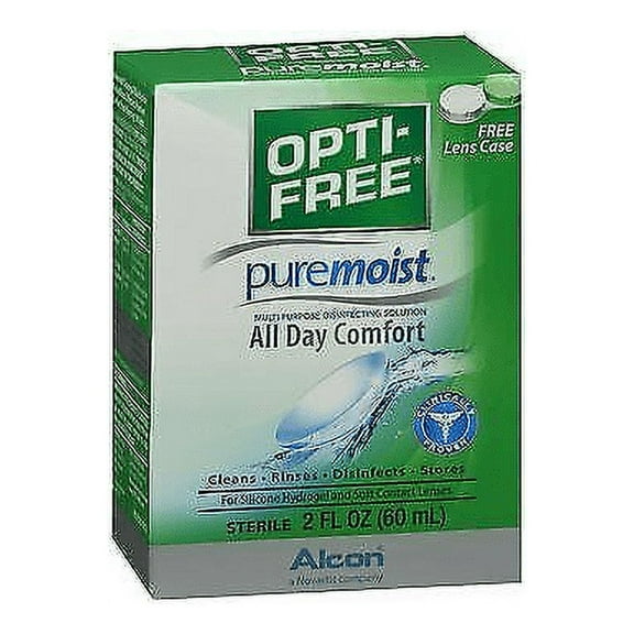 Opti Free Puremoist Multi-Purpose Disinfecting Solution, 2 oz., 3-Pack