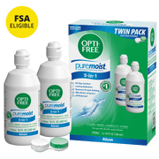 Opti-Free Puremoist Multi-purpose Contact Lens Solution, Twin Pack