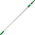 thumbnail image 1 of Opti-Loc Aluminum Extension Pole 8ft, Two Sections, Green/Silver, 1 of 2