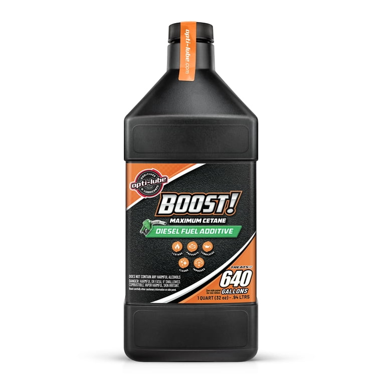 Opti-Lube Boost! Formula Diesel Fuel Additive - Quart Treats up to 640 Gallons - Walmart.com Opti-Lube Boost! Formula Diesel Fuel Additive - Quart Treats up to 640 Gallons - Walmart.com