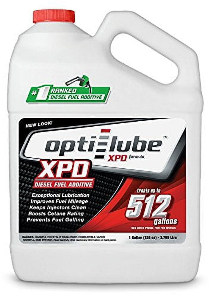 OptiLube XPD Diesel Fuel Improver 1 Gallon without Accessories Treats
