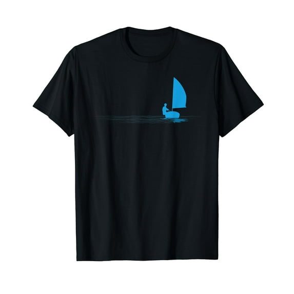 Opti Sailboat Sailing Dinghy Sail Boat Sailor Graphic Vintage Myth Casual MenT-Shirt