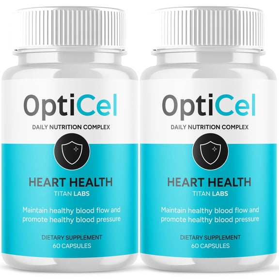 OptiCel Advanced Formula Blood Support for Health and Wellness Opti Cel 120 Capsules