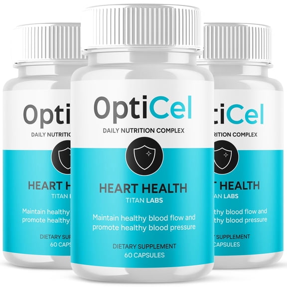 OptiCel Advanced Formula Blood Support for Health and Wellness Opti Cel 180 Capsules