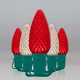 thumbnail image 1 of OptiCore C9 Red and White Christmas Lights (Warm White), LED String Lights with Shatterproof Christmas Bulbs, 50 Lights, 50ft, 1 of 7