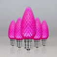 thumbnail image 1 of OptiCore C9 Shatterproof Pink LED Christmas Lights Replacement Bulbs for String Lights, Pack of 25, 0.84W, E17 Base, 1 of 5