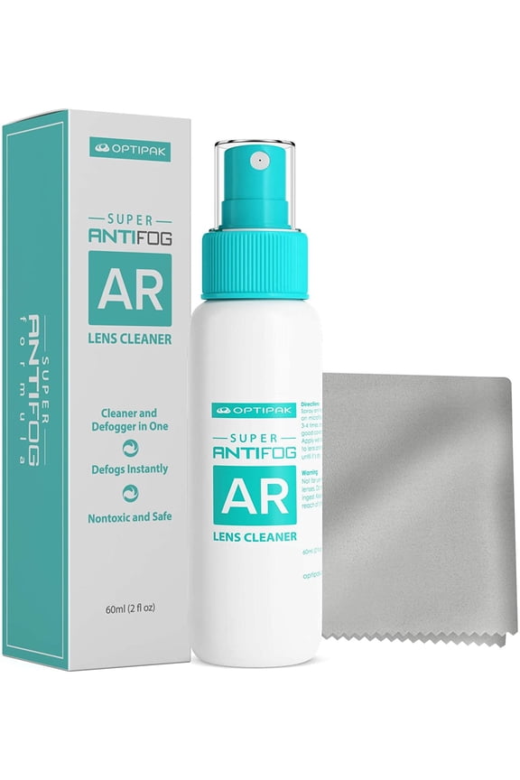 Anti Fog Spray for Glasses - Eyeglass Lens Cleaner Spray 60ml/2oz