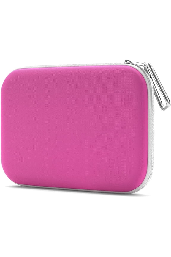 Face Mask Storage Case - Slim Mask Case Holder - Mask Container 1 Pack, Pink