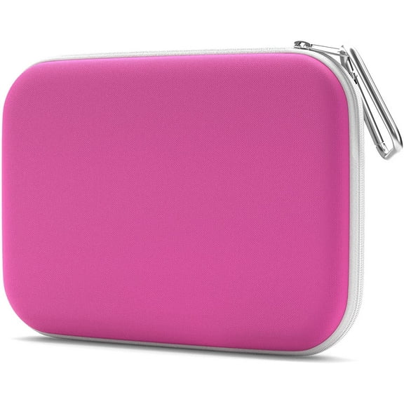 OptiPak Face Mask Storage Case - Slim Mask Case Holder - Mask Container 1 Pack, Pink