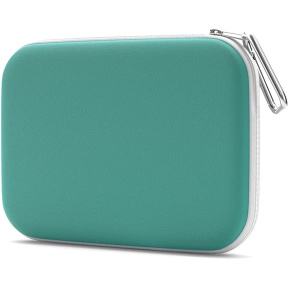 OptiPak Face Mask Storage Case - Slim Mask Case Holder - Mask Container 1 Pack, Teal