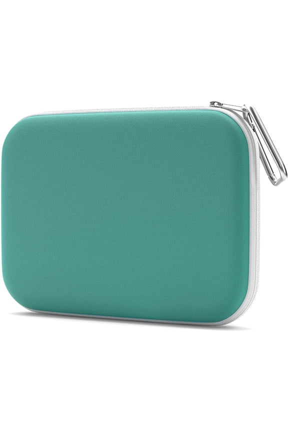 Face Mask Storage Case - Slim Mask Case Holder - Mask Container 1 Pack, Teal