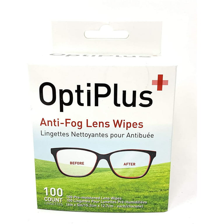 Care Touch Lens Wipes for Eyeglasses | Individually Wrapped Eye Glasses Wipes | 210 Pre-Moistened Lens Cleaning Eyeglass Wipes, Size: One size, White