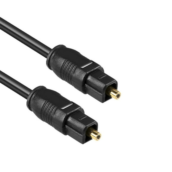 OptiSound 33ft Digital Optical Audio Cable for TV and Gaming Systems