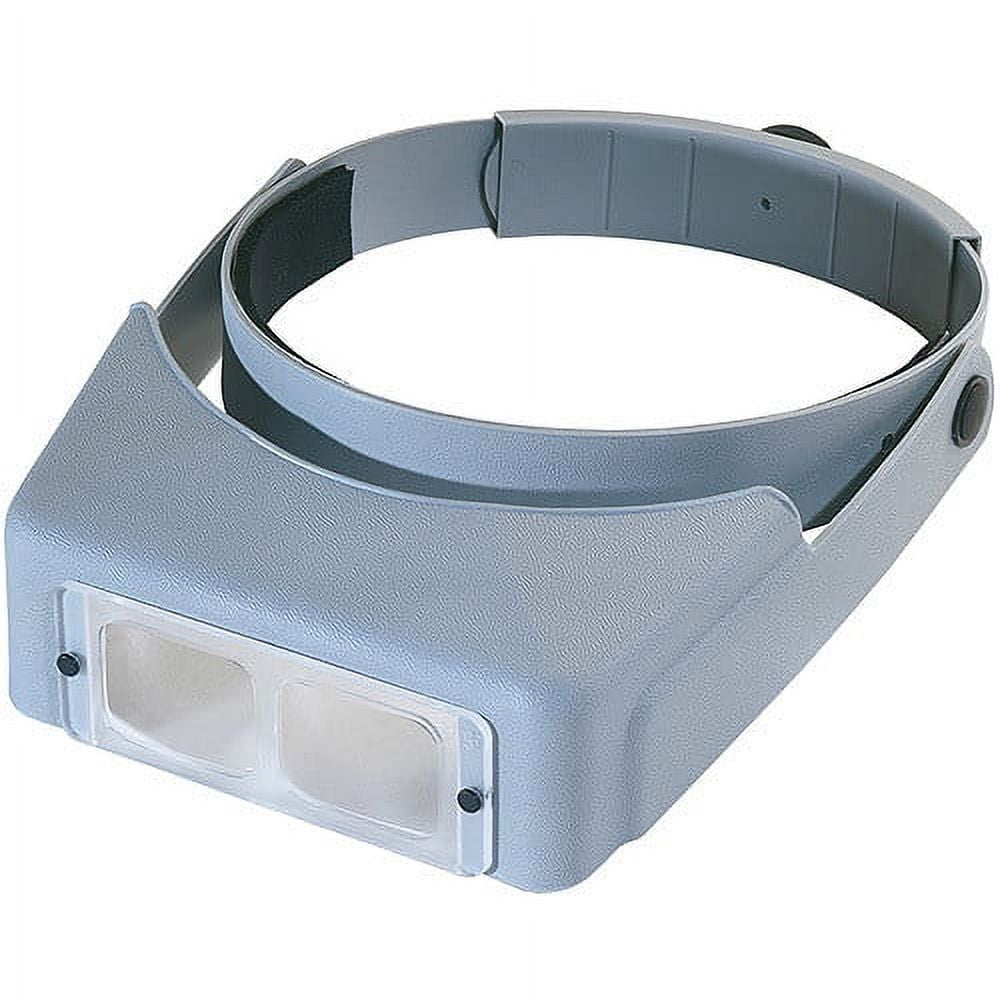 Donegan OptiVisor DA-7 Headband Magnifier Binocular 2.75X Optical Glass Lens