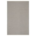 thumbnail image 1 of Optic Diamond Grey/Ivory Handwoven Cotton Rug, 4' x 6', 1 of 6